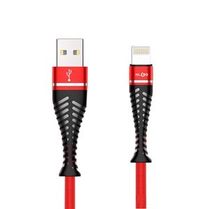 Imagen de Cable USB-Lightning reforzado, varios colores, en caja