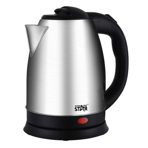 Imagen de Jarra eléctrica de acero inoxidable, 1.8L 1500W, en caja WINNING STAR