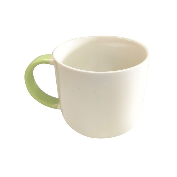 Imagen de Taza de loza 450ml, varios colores de asa