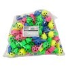 Imagen de Chifle de plástico x100, diseño pelota varios colores, en bolsa