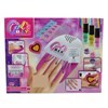 Imagen de Set de belleza para decorar uñas con lámpara, 2AA en caja
