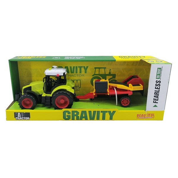 Imagen de Tractor con zorra, con luz y sonido, en caja