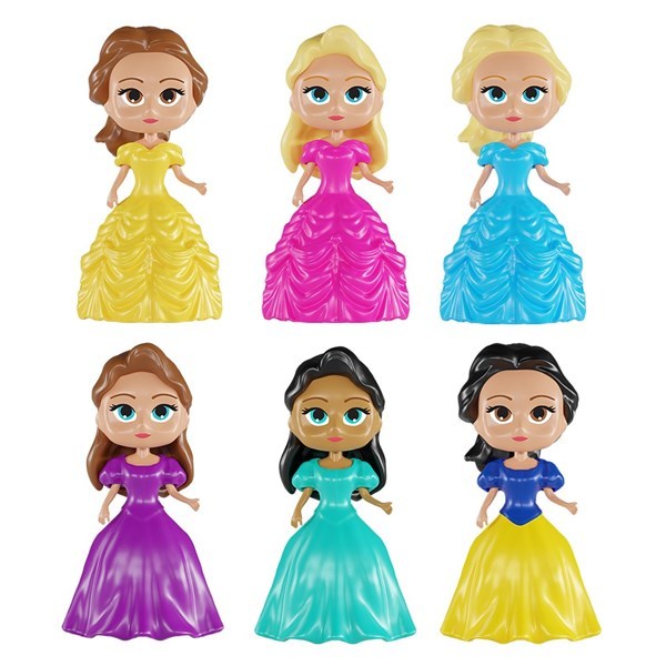 Imagen de Muñeca princesa para armar en caja, 6 diseños