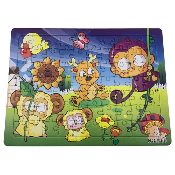 Imagen de Puzzle de cartón 70 piezas, en bolsa varios diseños