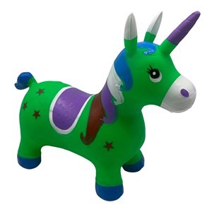 Imagen de Inflable saltarín unicornio, 1350g