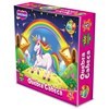 Imagen de Puzzle de cartón 100 piezas, unicornios, en caja