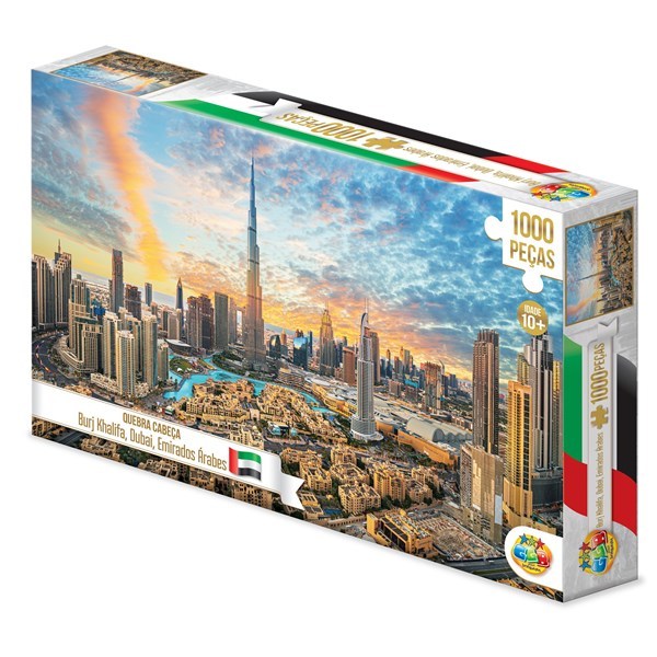 Imagen de Puzzle 1000 piezas, Dubai, en caja