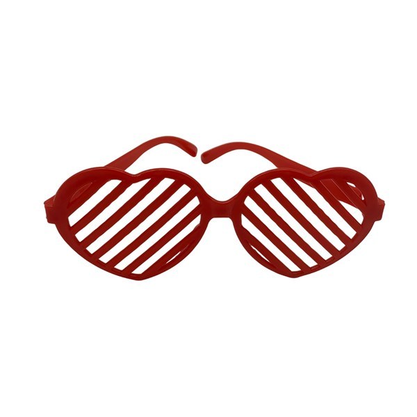 Imagen de Lentes de cotillón x12, corazón, varios colores