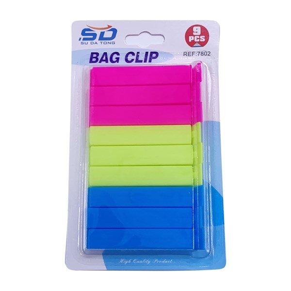 Imagen de Clips cierra bolsas x9, en blister