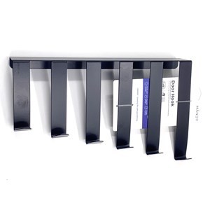 Imagen de Perchero de metal sobre puerta 6 ganchos