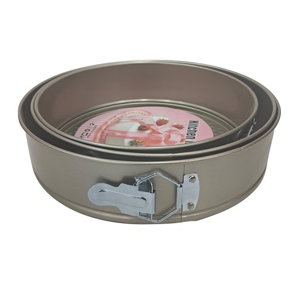 Imagen de Tortera x3, antiadherente desmontable, 24/26/28cm de diámetro, en caja