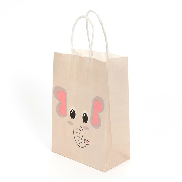 Imagen de Bolsa de regalo chica PACK x12 varios diseños animales