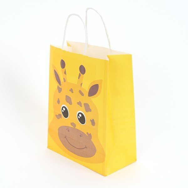 Imagen de Bolsa de regalo mediana PACK x12, varios diseños animales