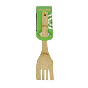 Imagen de Tenedor de madera bambú, en cartón