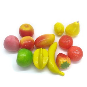 Imagen de Frutas de espuma x12, en bolsa