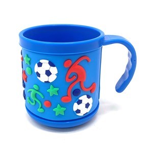 Imagen de Taza de plástico infantil, en bolsa, varios diseños