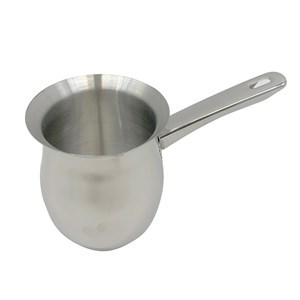 Imagen de Olla chica con mango 220ml, de acero inoxidable