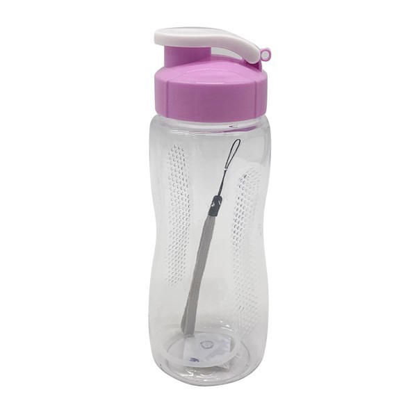 Imagen de Botella deportiva de plástico 650ml, varios colores en bolsa