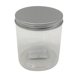 Imagen de Frasco de plástico con tapa de metal, PACK x12, en bolsa