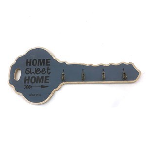 Imagen de Perchero MDF 4 ganchos, en bolsa varios colores