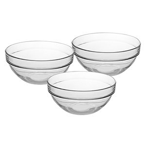 Imagen de Bowl de vidrio 1720ml x3, en caja