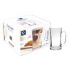 Imagen de Taza de vidrio 350ml x4, en caja