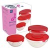 Imagen de Vianda recipiente de vidrio x3, 130/220/335ml en caja