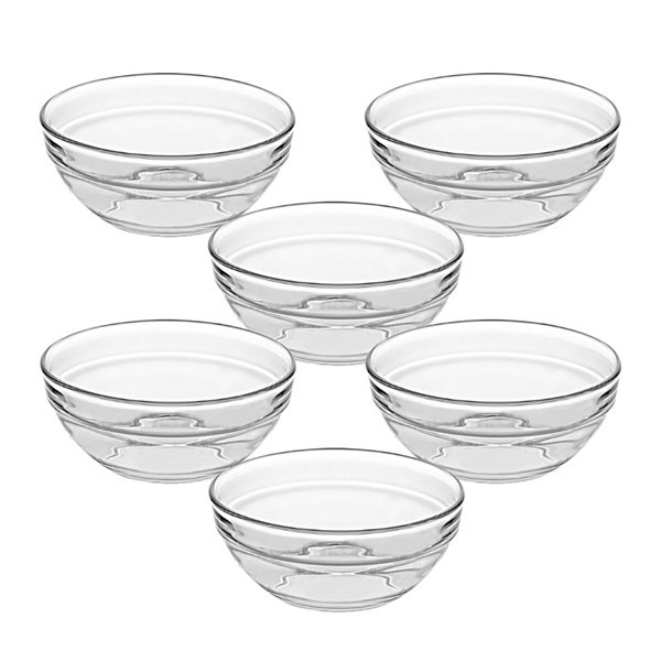 Imagen de Bowl compotera de vidrio 130ml x6, en caja