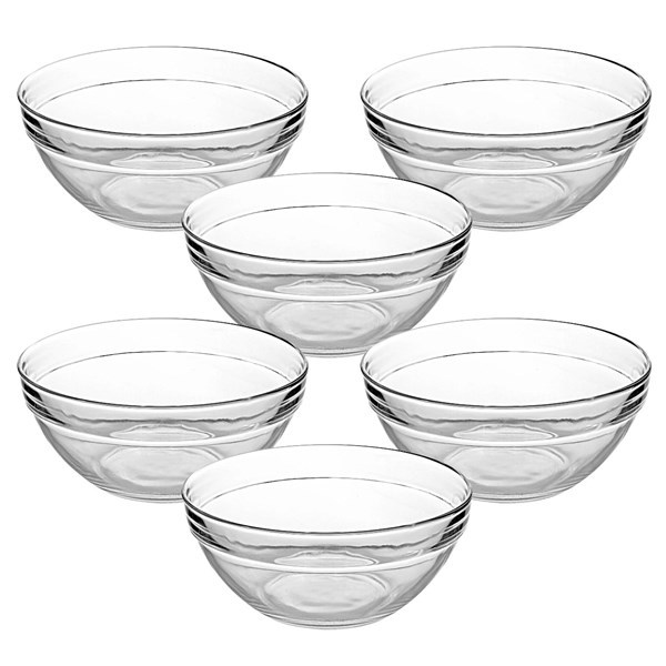 Imagen de Bowl de vidrio 920ml x6, en caja