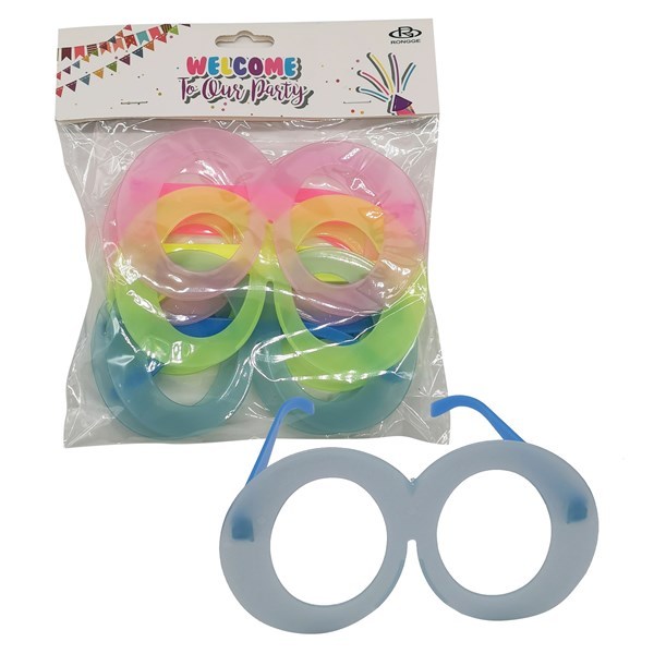 Imagen de Lentes de cotillón x6, anteojitos, en bolsa