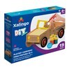 Imagen de Puzzle 3D, madera, camioneta para pintar con témpera, XALINGO en caja