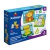 Imagen de Puzzle de madera, 3 piezas, 3 diseños animales, XALINGO en caja