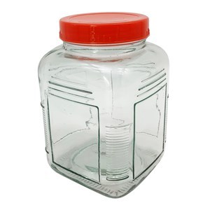 Imagen de Frasco de vidrio con tapa de plástico, 1700ml