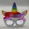 Imagen de Lentes de cotillón de PVC, con luz, en bolsa