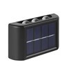 Imagen de Farol de pared solar chico x2, 6 led luz en 2 direcciones en caja