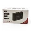 Imagen de Farol de pared solar chico x2, 6 led luz en 2 direcciones en caja