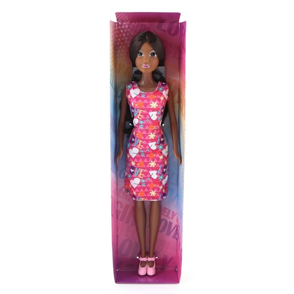 Imagen de Muñeca, con vestido, en caja varios colores