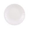 Imagen de Plato de vidrio opal postre, línea SOFIA, CAJA x36