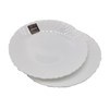 Imagen de Plato de vidrio opal postre, línea SOFIA, CAJA x36