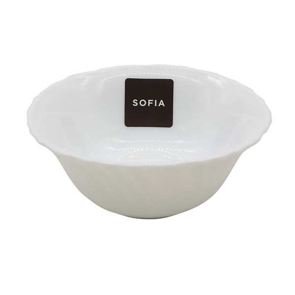 Imagen de Bowl compotera de vidrio opal 11,5cm, línea SOFIA, CAJA x36