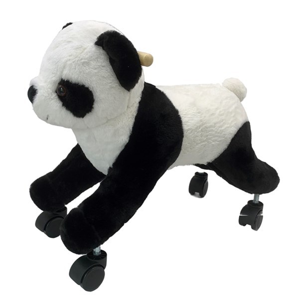 Imagen de Animal de peluche con ruedas con sonido 2AA, en bolsa, varios diseños