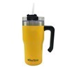 Imagen de Vaso térmico doble pared 600ml, sorbito de plástico Berlina AMARILLO