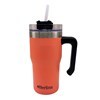 Imagen de Vaso térmico doble pared 600ml, sorbito de plástico Berlina SALMON