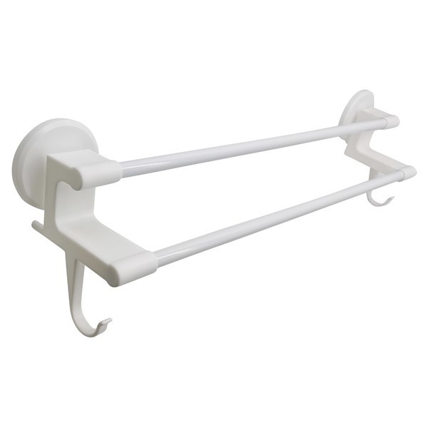 Imagen de Soporte para toalla doble, autoadhesivo, en caja