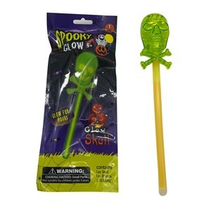 Imagen de Varita fluorescente calavera, en bolsa