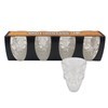 Imagen de Vaso para shot x4 calaveras, en caja