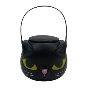 Imagen de Balde gato negro de plástico, en bolsa