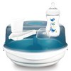 Imagen de Esterilizador para 6 mamaderas para microondas (2´)con mamadera de 260ml, en caja MOMEASY