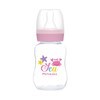 Imagen de Mamadera de plástico 120ml tetina natural standard, en caja, varios colores MOMEASY