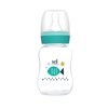 Imagen de Mamadera de plástico 120ml tetina natural standard, en caja, varios colores MOMEASY
